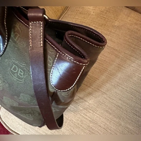 Dooney & Burke Signature Monogram Canvas Tote - Picture 12 of 17
